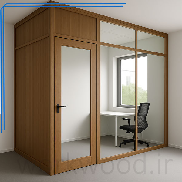 پارتیشن ام دی اف شیشه